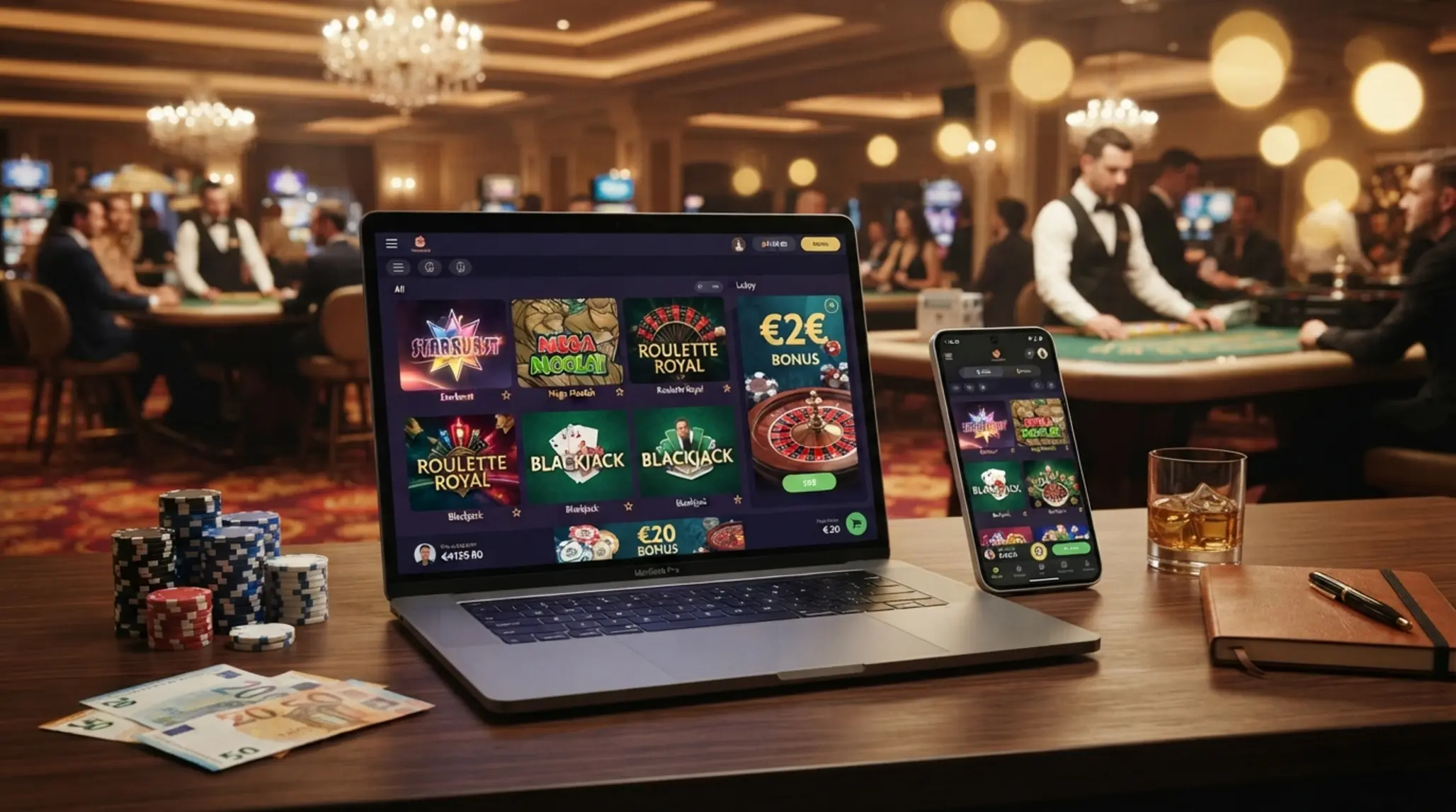 Banner k téme HRI bonus 20 € v online kasíne