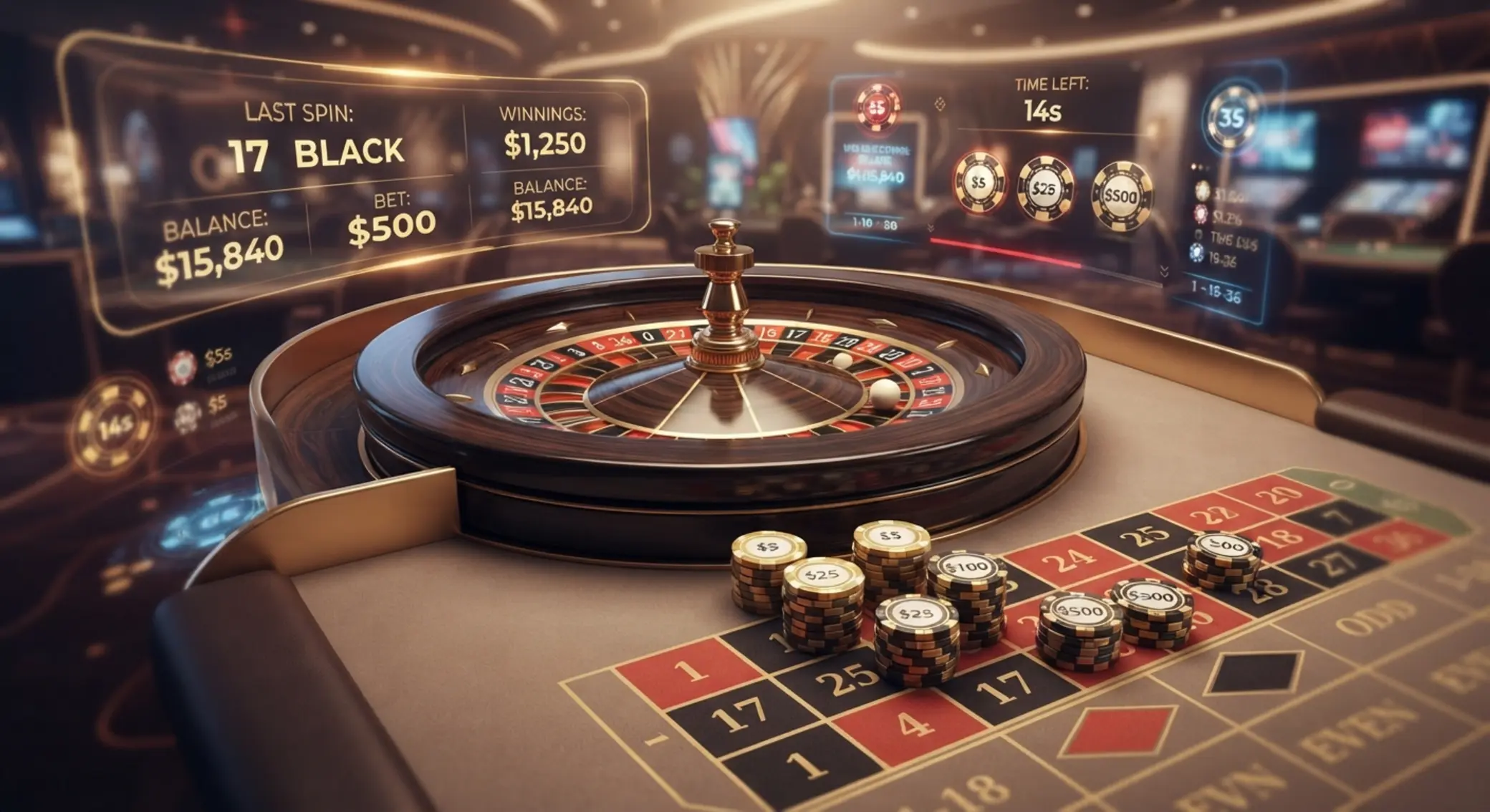 Online ruleta, žetóny a digitálne prostredie